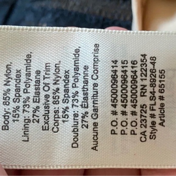 Aritzia Wilfred Janvry black lace dress 00 NWT - Picture 4 of 5